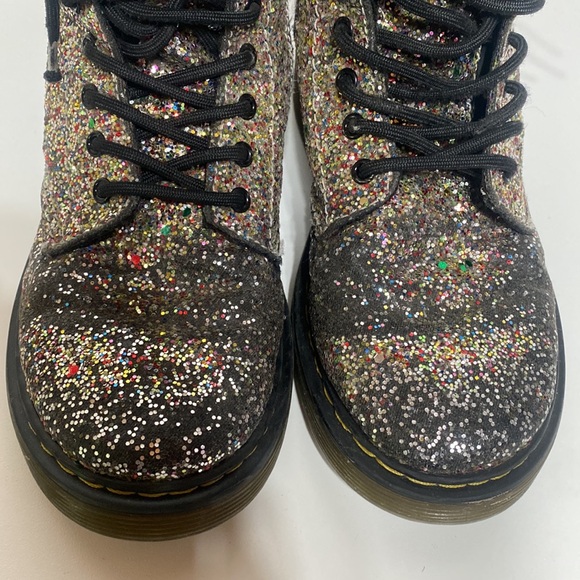 Dr. Martens 1460 Rainbow Glitter Boots - Picture 5 of 14